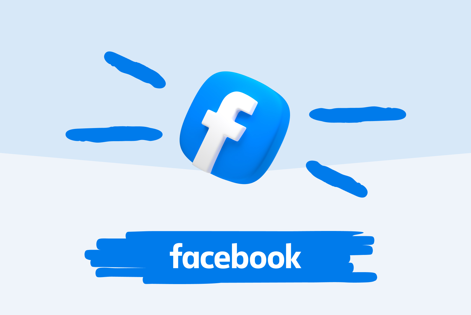 Illustration contenant le logo de Facebook pour l'article "Faire de la publicité sur Facebook" de Lemon Interactive