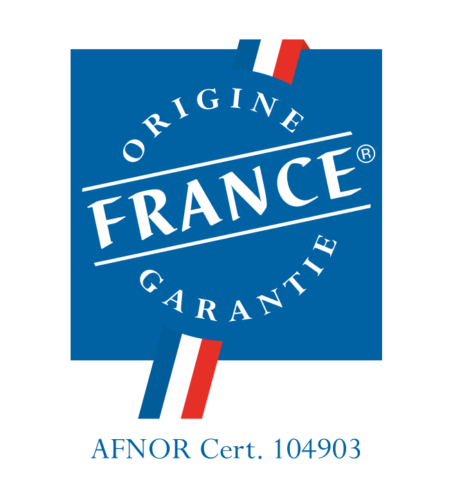 Logo du label Origine France Garantie AFNOR Cert. 104903 pour Lemon Interactive